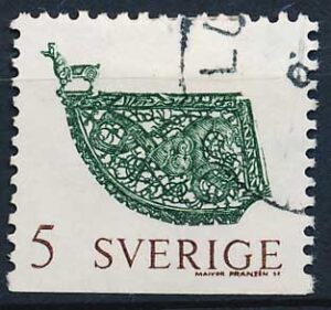 Sverige AFA 673Cn Stemplet