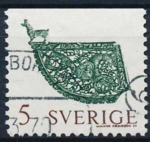 Sverige AFA 673Co Stemplet