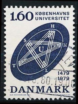Danmark AFA 0674 Stemplet
