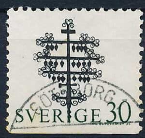 Sverige AFA 675Cn Stemplet