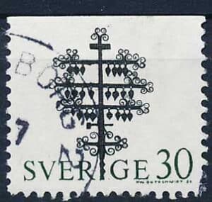 Sverige AFA 675Co Stemplet