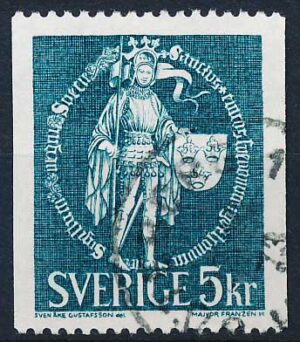 Sverige AFA 677 Stemplet