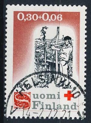 Finland AFA 681 Stemplet