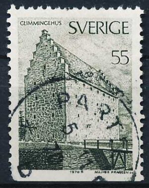 Sverige AFA 687Cn Stemplet