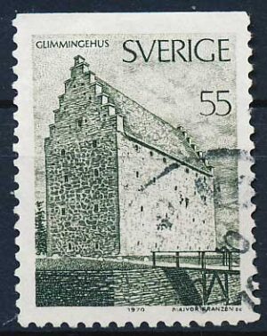 Sverige AFA 687Co Stemplet