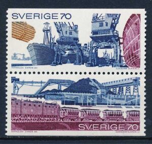 Sverige AFA 691Co+695Cn Postfrisk