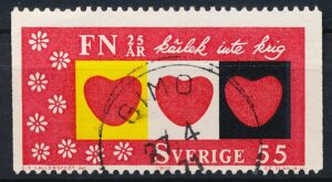 Sverige AFA 696A Stemplet