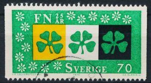 Sverige AFA 697A Stemplet