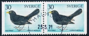 Sverige AFA 698Cv+698Ch Stemplet