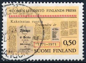 Finland AFA 699 Stemplet