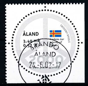 Åland AFA 167 Stemplet