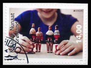 Grønland AFA 701E Stemplet