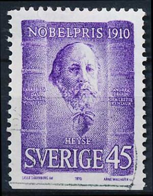 Sverige AFA 703Cn Stemplet