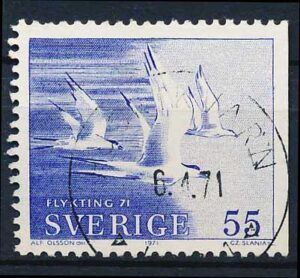 Sverige AFA 711Ch Stemplet