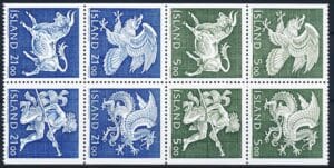 Island AFA 0713-720 4-Blok Postfrisk