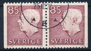 Sverige AFA 715Cv+715Ch Stemplet