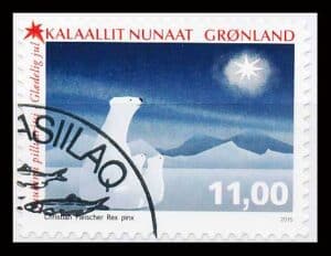 Grønland AFA 717E Stemplet