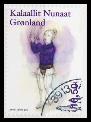 Grønland AFA 719E Stemplet