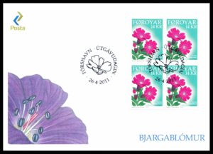 Færøerne FDC AFA 719 4 Blok