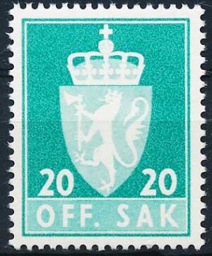 Norge Tjenestemærker AFA 071 Postfrisk