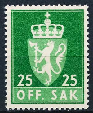 Norge Tjenestemærker AFA 072 Postfrisk
