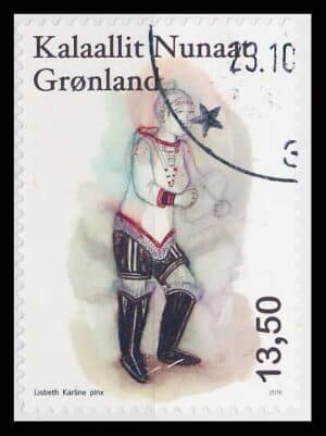 Grønland AFA 721E Stemplet
