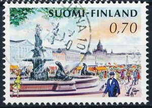 Finland AFA 724 Stemplet