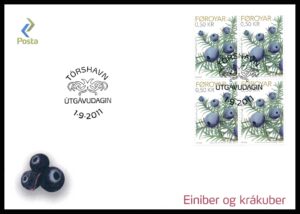 Færøerne FDC AFA 725 4 Blok