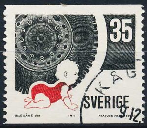 Sverige AFA 727 Stemplet