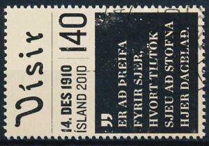 Island AFA 1273 Stemplet