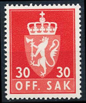 Norge Tjenestemærker AFA 073 Postfrisk
