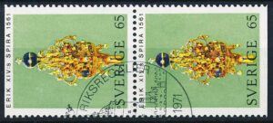 Sverige AFA 730Co+730Cn Stemplet