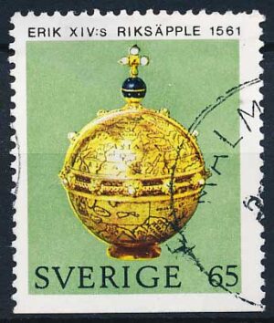 Sverige AFA 732Cn Stemplet