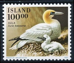 Island AFA 0734 Postfrisk