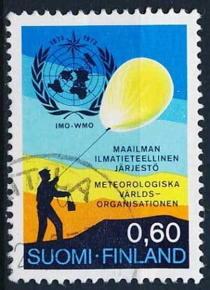 Finland AFA 735 Stemplet