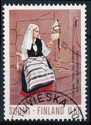 Finland AFA 741 Stemplet