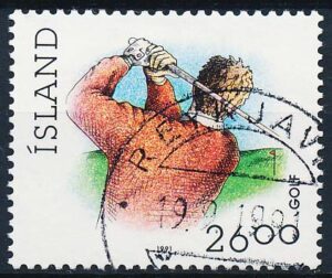 Island AFA 0743 Stemplet