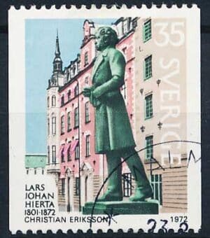 Sverige AFA 743 Stemplet