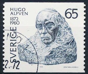 Sverige AFA 745 Stemplet