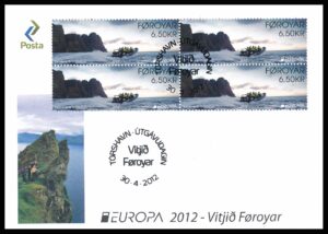 Færøerne FDC AFA 745 4 Blok