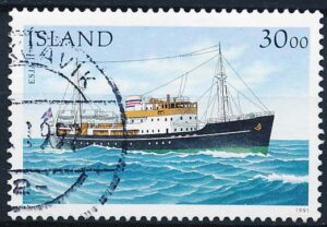 Island AFA 0747 Stemplet