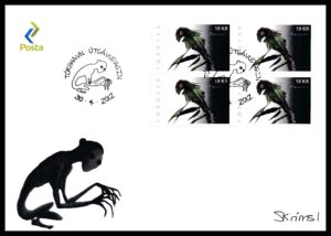 Færøerne FDC AFA 750 4 Blok