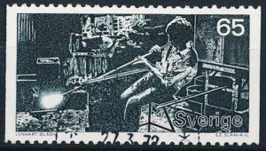 Sverige AFA 753 Stemplet