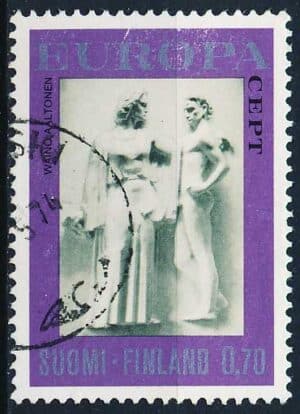 Finland AFA 756 Stemplet