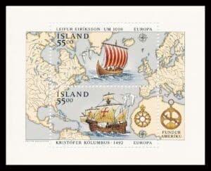 Island AFA 0757 Miniark Postfrisk