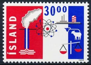 Island AFA 0758 Postfrisk