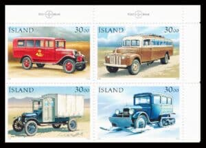 Island AFA 0762-765 4-Blok Postfrisk