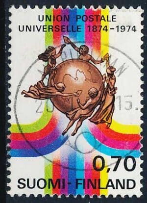 Finland AFA 764 Stemplet