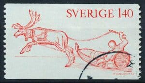 Sverige AFA 766 Stemplet