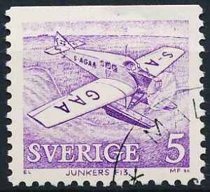 Sverige AFA 767Co Stemplet